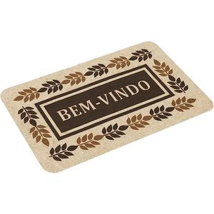 Capacho Vinil Estampado - Frase Ref 0139 - Euro Mats