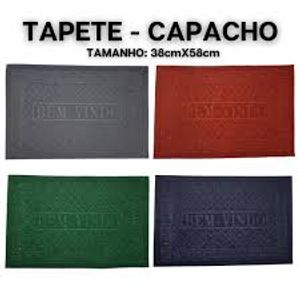 Capacho Vinil Estampado - Cores Diversas - Euro Mats