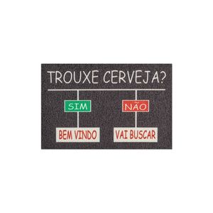 Capacho Vinil Estampado - Frase Ref 1122 - Euro Mats