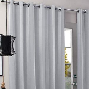 Cortina Carol Com Forro Voil 180x300 Branco - Mc Cortinas