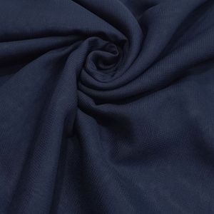 Crepe Chiffon Liso Azul Marinho  1,40 Larg 100% Poliester