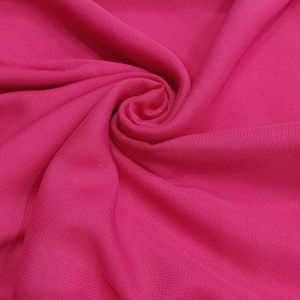 Crepe Chiffon Liso Pink  1,40 Larg 100% Poliester