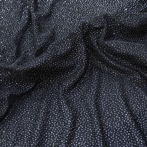 Tecido Tule Glitter - Preto