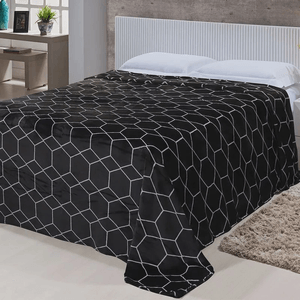 Cobertor Toque de Seda Casal 180x240 Estampas - Niazitex